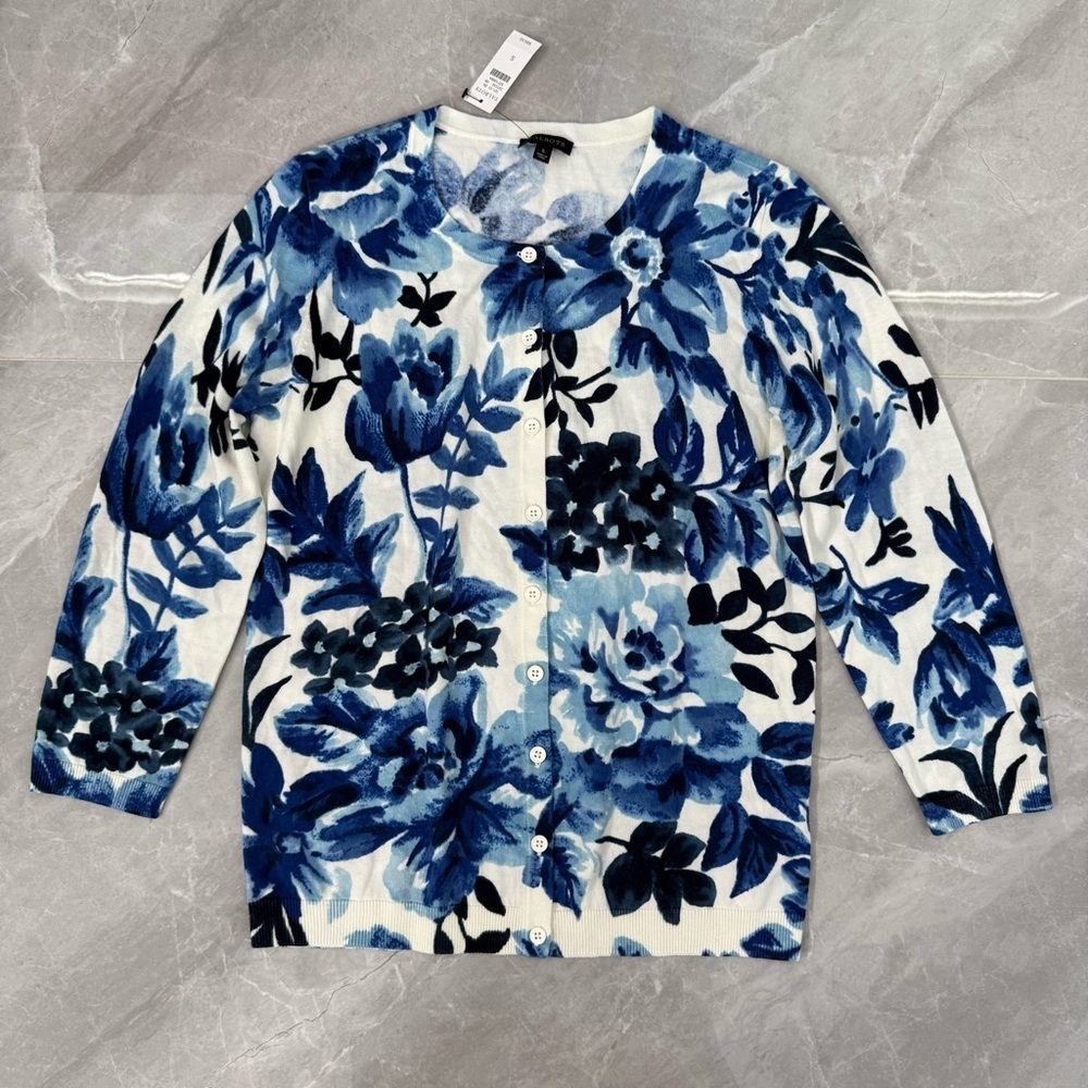 Women’s Talbots Charming Button Down Cardigan Wat… - image 2